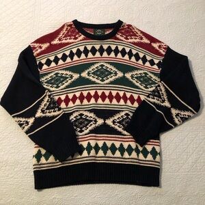 Vintage 80’s Jantzen pullover sweater. Size L.